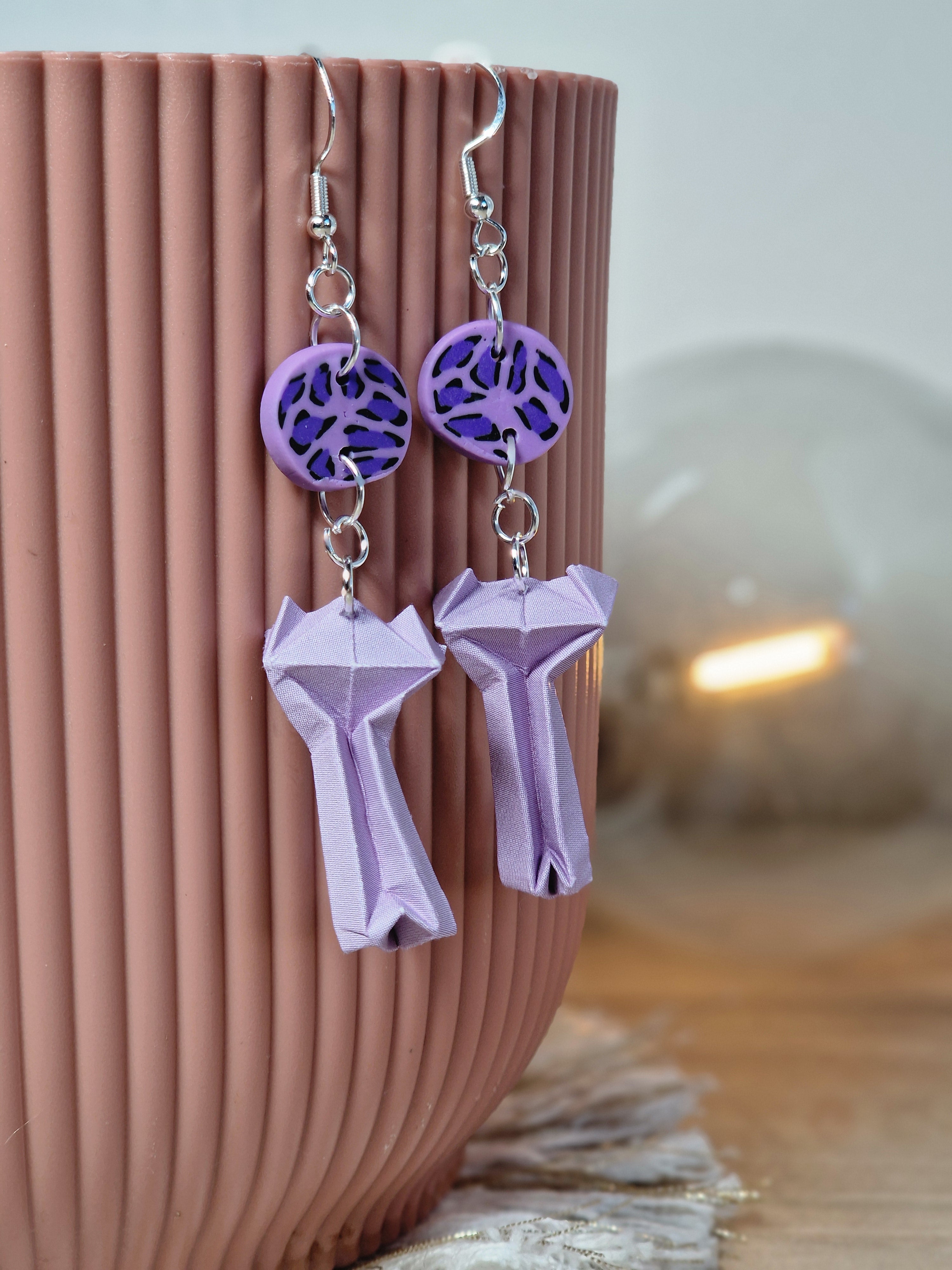 Boucles d'oreilles Chats de Minuit