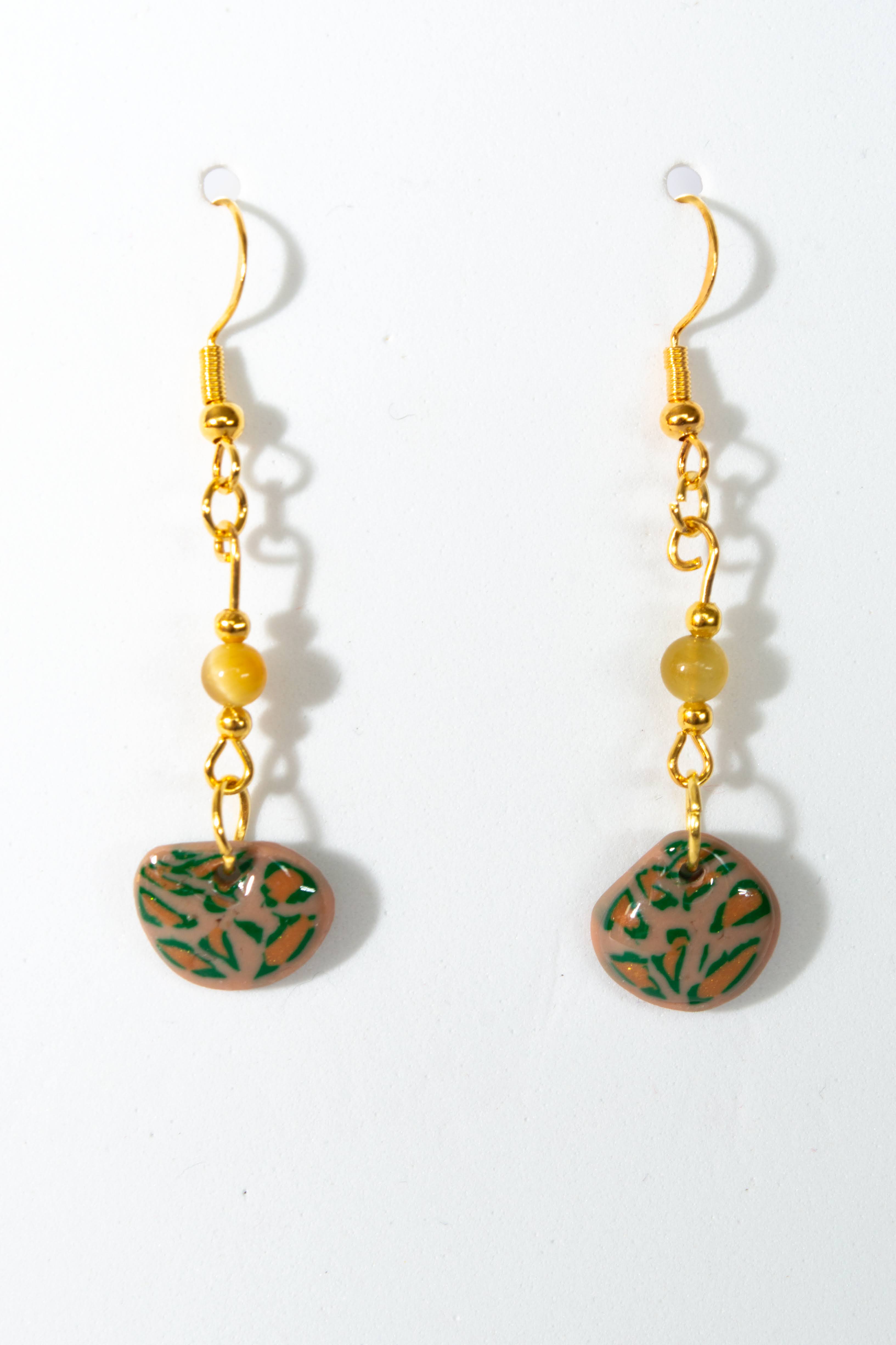 Boucles d'oreilles Féline Elégante